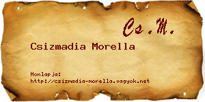 Csizmadia Morella névjegykártya